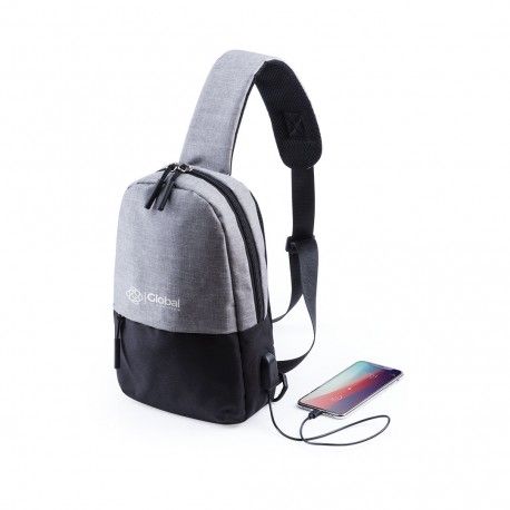 BANDOLERA VERSOX CONEXION USB CERES TEXTIL Y PUBLICIDAD