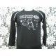 CAMISETA TÉCNICA PERSONALIZADA REFLECTANTE MANGA LARGA ACQUA ROYAL CERES TEXTIL Y PUBLICIDAD