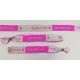 PULSERAS IDENTIFICATIVAS BORDADAS BARATAS CERES TEXTIL Y PUBLICIDAD
