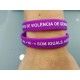 PULSERA IDENTIFICATIVA SILICONA CERES TEXTIL Y PUBLICIDAD
