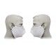MASCARILLA PROTECCION HIDROFUGA Y ANTIBACTERIA LAVABLE BLANCA