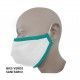  MASCARILLA CON BIES HIGIENICA REUTILIZABLE UNE-EN14683 Y UNE-0065 BLANCA