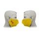 MASCARILLA PROTECCION HIDROFUGA Y ANTIBACTERIA LAVABLE COLORES 1 GRABACION