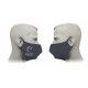 MASCARILLA PROTECCION HIDROFUGA Y ANTIBACTERIA LAVABLE COLORES 1 GRABACION