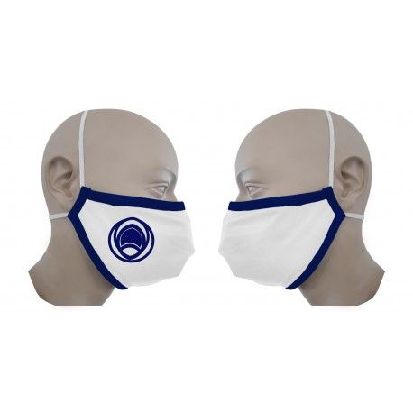  MASCARILLA CON BIES HIGIENICA REUTILIZABLE UNE-EN14683 Y UNE-0065 BLANCA 1 GRABACION A 1 COLOR