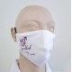 MASCARILLA BLANCA CON 1 GRABACIÓN A 1 COLOR PROTECCION HIDROFUGA Y ANTIBACTERIA LAVABLE REUTILIZABLE UNE-0065