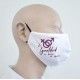 MASCARILLA BLANCA CON 1 GRABACIÓN A 1 COLOR PROTECCION HIDROFUGA Y ANTIBACTERIA LAVABLE REUTILIZABLE UNE-0065
