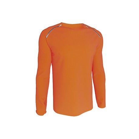CAMISETA TÉCNICA PERSONALIZADA REFLECTANTE MANGA LARGA ACQUA ROYAL CERES TEXTIL Y PUBLICIDAD