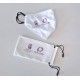 MASCARILLA BLANCA CON 1 GRABACIÓN A 1 COLOR PROTECCION HIDROFUGA Y ANTIBACTERIA LAVABLE REUTILIZABLE UNE-0065