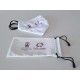 MASCARILLA BLANCA CON 1 GRABACIÓN A 1 COLOR PROTECCION HIDROFUGA Y ANTIBACTERIA LAVABLE REUTILIZABLE UNE-0065