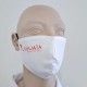 MASCARILLA BLANCA CON 1 GRABACIÓN A 1 COLOR PROTECCION HIDROFUGA Y ANTIBACTERIA LAVABLE REUTILIZABLE UNE-0065