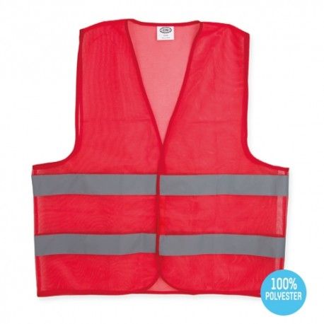 CHALECO REFLECTANTE LIGERO CERES TEXTIL Y PUBLICIDAD POLIESTER COLORES