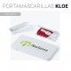 PORTAMASCARILLAS KLOE COMPLEMENTO PROTECCION HIGIENICA BARATO CERES TEXTIL Y PUBLICIDAD