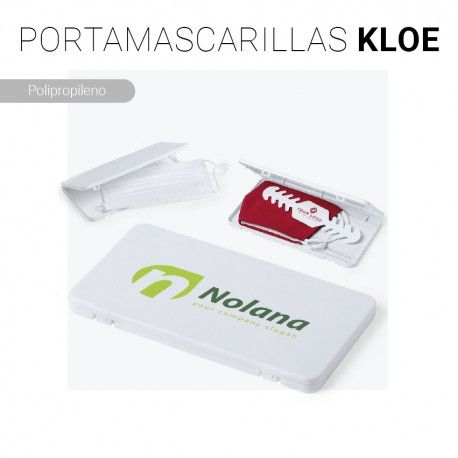 PORTAMASCARILLAS KLOE COMPLEMENTO PROTECCION HIGIENICA BARATO CERES TEXTIL Y PUBLICIDAD