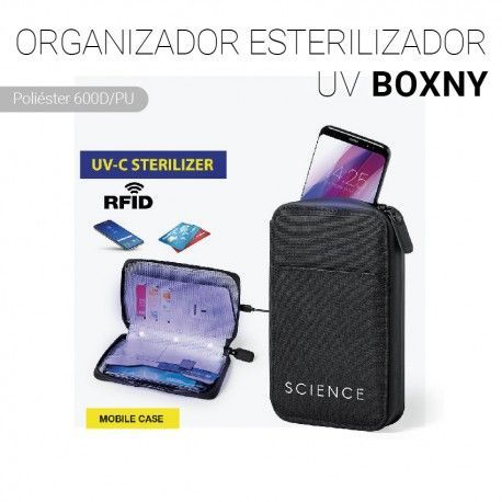 ORGANIZADOR ESTERILIZADOR UV BOXNY CERES TEXTIL Y PUBLICIDAD