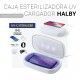 CAJA ESTERILIZADORA UV CARGADOR HALBY CERES TEXTIL Y PUBLICIDAD