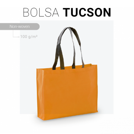 BOLSA NON WOVEN TUCSON 40 X 32 X 11 CMS CERES TEXTIL Y PUBLICIDAD