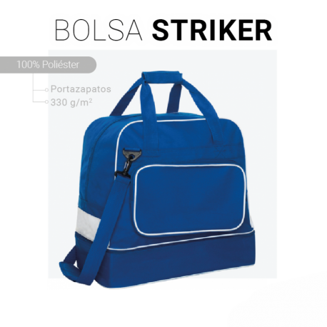 BOLSA DEPORTIVA STRIKER ZAPATILLERO ROLY CERES TEXTIL Y PUBLICIDAD