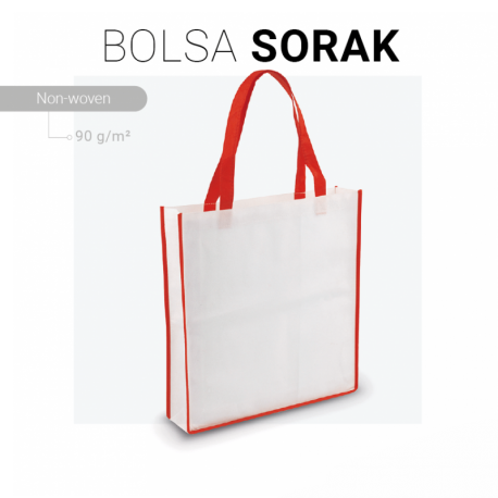 BOLSA NON WOVEN SORAK 40 X 38 X 8 CMS CERES TEXTIL Y PUBLICIDAD