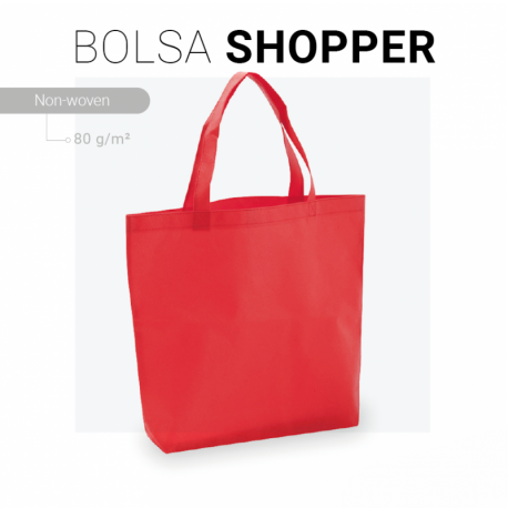 BOLSA NON WOVEN SHOPPER 40 X 35 X 10 CMS CERES TEXTIL Y PUBLICIDAD