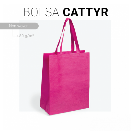 BOLSA NON WOVEN CATTYR 42 X 32 X 15 CMS CERES TEXTIL Y PUBLICIDAD
