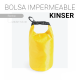 BOLSA IMPERMEABLE MEDIANA KINSER WATERPROOF MKT CERES TEXTIL Y PUBLICIDAD