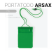 BOLSA IMPERMEABLE 24,5 X 13 CMS ARSAX MKT CERES TEXTIL Y PUBLICIDAD