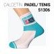 CALCETÍN ENTRENAMIENTO PADEL Y TENIS 51306 CERES TEXTIL Y PUBLICIDAD