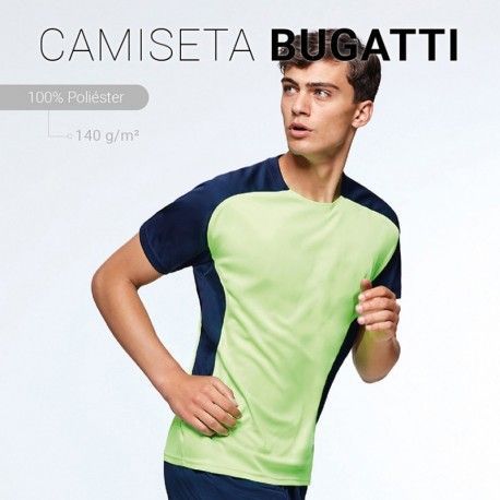 CAMISETA TÉCNICA BUGATTI ROLY CERES TEXTIL Y PUBLICIDAD