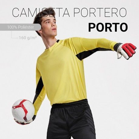 camiseta portero porto baratas ceres textil y publicidad