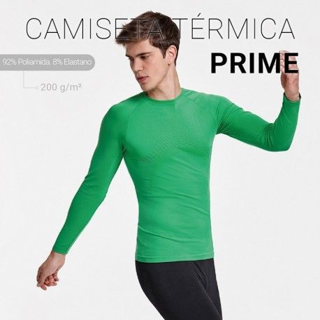 Camiseta termica prime baratas deporte ceres textil y publicidad