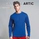 CAMISETA TÉCNICA TÉRMICA PERSONALIZADA EXTREMADURA ARTIC MANGA LARGA AQUA ROYAL