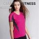 CAMISETA TÉCNICA PERSONALIZADA CANTABRIA WOMAN FITNESS ACQUA ROYAL CERES TEXTIL Y PUBLICIDAD