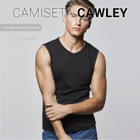 CAMISETA SIN MANGAS CAWLEY ALG/ELASTANO ROLY CERES TEXTIL Y PUBLICIDAD