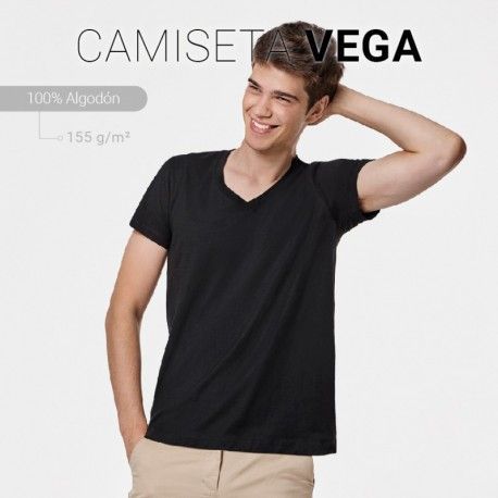 CAMISETA ALGODÓN VEGAS ROLY CERES TEXTIL Y PUBLICIDAD