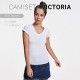 CAMISETA ALGODÓN MUJER VICTORIA ROLY CERES TEXTIL Y PUBLICIDAD