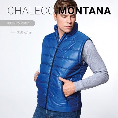CHALECO ACOLCHADO MONTANA ROLY CERES TEXTIL Y PUBLICIDAD
