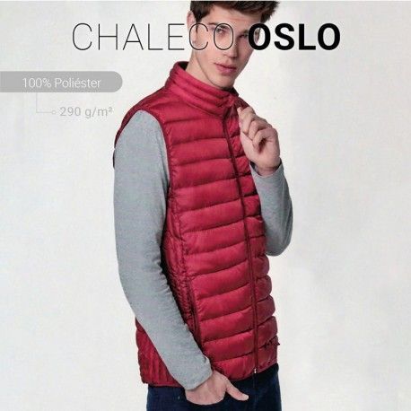 CHALECO ACOLCHADO LIGERO OSLO ROLY CERES TEXTIL Y PUBLICIDAD