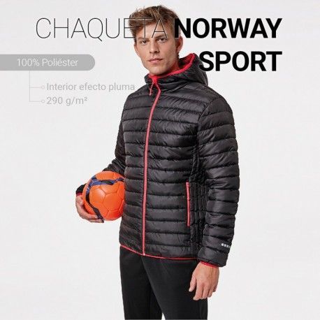 chaqueta deportiva acolchada norway sport ceres-textil-y-publicidad-