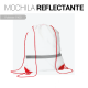 mochila gymsack reflectante ceres textil y publicidad