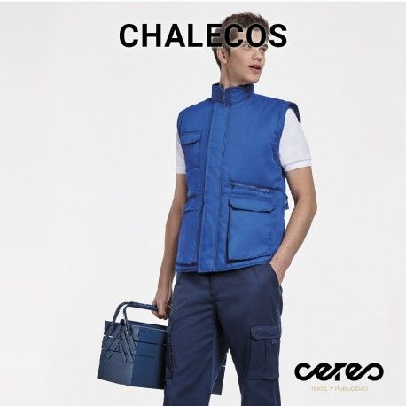 VESTUARIO LABORAL CHALECOS CERES TEXTIL Y PUBLICIDAD