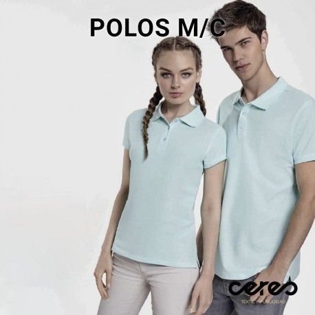 POLOS MANGA CORTA VESTUARIO LABORAL CERES TEXTIL Y PUBLICIDAD