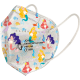 MASCARILLA INFANTIL AUTOFILTRANTE FFP2 JCH DISEÑOS INFANTILES PROTECCION  CERES TEXTIL Y PUBLICIDAD