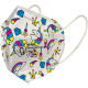 MASCARILLA INFANTIL AUTOFILTRANTE FFP2 JCH DISEÑOS INFANTILES PROTECCION  CERES TEXTIL Y PUBLICIDAD