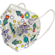 MASCARILLA INFANTIL AUTOFILTRANTE FFP2 JCH DISEÑOS INFANTILES PROTECCION  CERES TEXTIL Y PUBLICIDAD