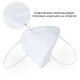 MASCARILLA AUTOFILTRANTE FFP3 BLANCA CERES TEXTIL Y PUBLICIDAD