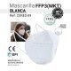 MASCARILLA AUTOFILTRANTE FFP3 BLANCA CERES TEXTIL Y PUBLICIDAD