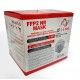 MASCARILLA AUTOFILTRANTE FFP2 BLANCA Y NEGRA CERES TEXTIL Y PUBLICIDAD