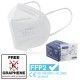 MASCARILLA BLANCA FFP2 ( CF ) LIBRE DE GRAFENO, AUTOFILTRANTE