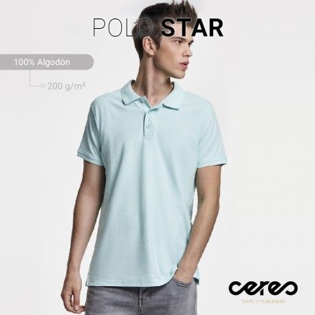 POLO STAR 100% ALGODÓN M/C ROLY CERES TEXTIL Y PUBLICIDAD